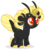 Size: 1600x1778 | Tagged: safe, artist:dianamur, oc, oc only, original species, pony, deviantart watermark, female, obtrusive watermark, simple background, solo, starry eyes, transparent background, watermark, wingding eyes