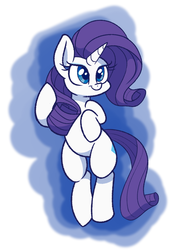 Size: 1100x1500 | Tagged: safe, artist:heir-of-rick, rarity, pony, unicorn, g4, :t, cute, female, mare, on back, raribetes, simple background, smiling, solo, white background