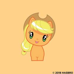 Size: 1080x1080 | Tagged: safe, applejack, pony, g4, official, applejack month, cutie mark crew, female, solo, toy