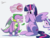 Size: 3405x2611 | Tagged: safe, artist:jeglegator, spike, starlight glimmer, twilight sparkle, alicorn, dragon, pony, unicorn, g4, accident, bad haircut, crying, female, glowing horn, high res, horn, laughing, magic, male, mare, mistake, scissors, simple background, spike is not amused, telekinesis, twilight sparkle (alicorn), unamused, white background, winged spike, wings, you had one job