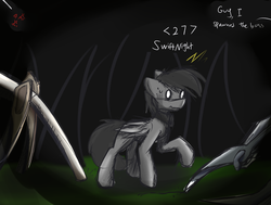 Size: 3500x2650 | Tagged: safe, artist:perhaps198, oc, oc:swift night, oc:swiftnight, pony, high res, ponyage:chronicles, rpg, shocked