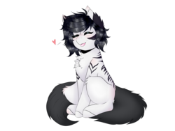 Size: 8000x6000 | Tagged: safe, artist:doux-ameri, oc, oc only, oc:mono, earth pony, pony, absurd resolution, eyes closed, female, mare, simple background, solo, tongue out, transparent background