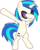 Size: 813x1024 | Tagged: safe, artist:uigsyvigvusy, artist:wissle, dj pon-3, vinyl scratch, pony, unicorn, g4, bipedal, covering eyes, cute, dab, eyes closed, facehoof, female, mare, simple background, smiling, solo, trace, transparent background, vector, vinyl's glasses, vinylbetes