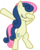 Size: 813x1024 | Tagged: safe, artist:uigsyvigvusy, artist:wissle, bon bon, sweetie drops, earth pony, pony, g4, adorabon, bipedal, covering eyes, cute, dab, eyes closed, facehoof, female, mare, simple background, smiling, solo, trace, transparent background, vector