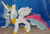 Size: 3665x2502 | Tagged: safe, artist:crazyditty, princess celestia, alicorn, pony, g4, craft, customized toy, handmade, high res, irl, photo, plushie, toy