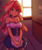 Size: 2200x2600 | Tagged: safe, artist:rockset, sunset shimmer, equestria girls, g4, adorasexy, anime, apron, backlighting, bare shoulders, beautiful, breasts, busty sunset shimmer, choker, cleavage, clothes, cute, dress, female, french maid, high res, indoors, lidded eyes, looking at you, looking down, maid, minidress, sexy, shy, smiling, socks, solo, standing, thigh highs, uniform, zettai ryouiki