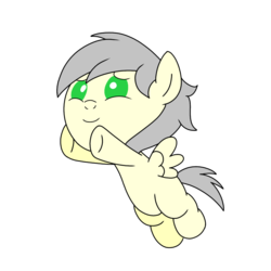 Size: 768x768 | Tagged: safe, artist:linedraweer, oc, oc only, pony, baby, commission, foal, hug, solo, vector, wings