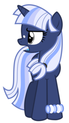 Size: 3864x6854 | Tagged: safe, artist:estories, oc, oc only, oc:silverlay, original species, pony, umbra pony, unicorn, g4, female, freckles, mare, open mouth, simple background, solo, transparent background, vector