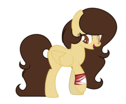 Size: 2369x1949 | Tagged: safe, artist:rachelclaraart, oc, oc only, oc:anita, pegasus, pony, female, mare, simple background, solo, transparent background