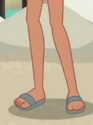 Size: 720x964 | Tagged: safe, screencap, timber spruce, equestria girls, g4, my little pony equestria girls: better together, turf war, ankles, cropped, feet, legs, lifeguard, lifeguard timber, male, male feet, pictures of legs, sandals, toes
