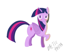 Size: 2673x2160 | Tagged: safe, artist:balticpagan, twilight sparkle, alicorn, pony, g4, female, high res, looking at you, simple background, solo, twilight sparkle (alicorn), white background