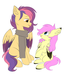 Size: 2436x2884 | Tagged: safe, artist:pesty_skillengton, oc, oc only, pegasus, pony, couple, female, high res, love, male, mare, solo, stallion