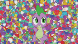 Size: 640x360 | Tagged: safe, artist:pugglez, edit, edited screencap, idw, screencap, apple bloom, applejack, fluttershy, nightmare moon, pinkie pie, princess cadance, princess celestia, princess luna, rainbow dash, rarity, scootaloo, spike, sweetie belle, twilight sparkle, alicorn, dragon, earth pony, pegasus, pony, spider, star spider, unicorn, this is our miracle, castle mane-ia, flight to the finish, for whom the sweetie belle toils, g4, inspiration manifestation, micro-series #10, micro-series #7, micro-series #8, micro-series #9, my little pony micro-series, princess twilight sparkle (episode), somepony to watch over me, spoiler:comic, animated, equestria games, female, flying, full moon, gem, hoof shoes, japanese, love live!, love live! school idol project, male, mane six opening poses, mare, mare in the moon, moon, paint, rain, sad, sound, tomodachi wa mahou, twilight sparkle (alicorn), wall of tags, webm, youtube link