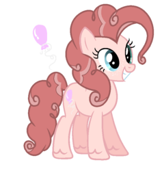 Size: 736x776 | Tagged: safe, artist:x-dainichi-x, oc, oc only, oc:cinnamon cupcake, earth pony, pony, female, mare, offspring, parent:cheese sandwich, parent:pinkie pie, parents:cheesepie, simple background, solo, transparent background