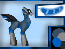 Size: 1032x774 | Tagged: safe, oc, oc only, original species, alas, beassin, reference sheet, solo