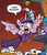 Size: 234x272 | Tagged: safe, idw, rarity, twilight sparkle, alicorn, pony, g4, spoiler:comicholiday2015, book, bookgasm, bookhorse, brown background, clothes, cropped, excited, faic, female, flying, mare, scarf, simple background, smiling, that pony sure does love books, twilight snapple, twilight sparkle (alicorn)