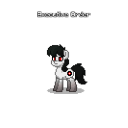 Size: 400x400 | Tagged: safe, alternate version, oc, oc only, oc:executive order, pony, pony town, simple background, solo, transparent background