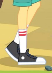 Size: 716x1014 | Tagged: safe, flash sentry, equestria girls, g4, my little pony equestria girls: legend of everfree, clothes, converse, cropped, legs, male, pictures of legs, shoes, sneakers, socks