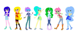 Size: 1873x791 | Tagged: safe, artist:rainbow15s, oc, oc only, equestria girls, g4, simple background, transparent background