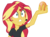 Size: 1500x1121 | Tagged: safe, artist:carlosdanielcorona, edit, sunset shimmer, equestria girls, g4, my little pony equestria girls: better together, egg, egg instagram