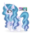 Size: 1397x1518 | Tagged: safe, artist:unoriginai, mistmane, rarity, oc, pony, g4, eyeshadow, female, lesbian, magical lesbian spawn, makeup, next generation, offspring, parent:mistmane, parent:rarity, parents:rarimane, rarimane, screencap reference, shipping