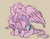 Size: 1000x785 | Tagged: safe, artist:fen-fen, oc, oc:morning dew, pegasus, pony, blushing