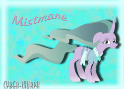 Size: 3574x2570 | Tagged: safe, artist:cyber-murph, mistmane, pony, campfire tales, g4, clothes, high res, old, signature