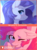 Size: 2082x2809 | Tagged: safe, artist:fensu-san, pinkie pie, rarity, earth pony, pony, unicorn, g4, advertisement, armpits, female, high res, looking at you, one eye closed, patreon, patreon logo, patreon preview, solo