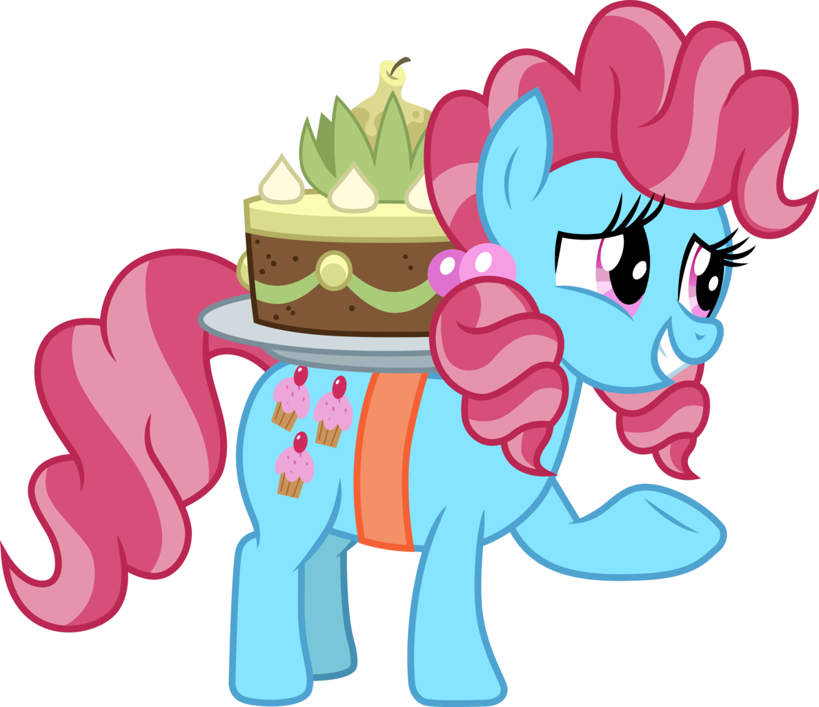 Pinkie pie s cupcake. Шиффон Свирл. Шиффон Свирл пони. Жибон Свирл миссис пирожок. Chiffon Panic пони.