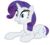 Size: 1280x1140 | Tagged: safe, artist:drfatalchunk, rarity, pony, g4, female, scared, shocked, simple background, solo, transparent background, vector