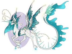 Size: 1024x768 | Tagged: safe, artist:niniibear, oc, oc only, butterfly, pony, unicorn, adoptable, auction, blue, northling, solo, species, white