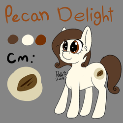 Size: 4500x4500 | Tagged: safe, artist:rosebush, oc, oc only, oc:pecan delight, pony, absurd resolution, female, reference sheet, solo