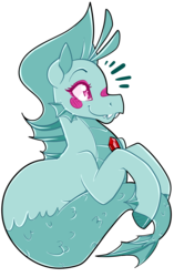 Size: 1207x1920 | Tagged: safe, artist:purrling, sonata dusk, siren, g4, colored pupils, cute, female, gem, profile, simple background, siren gem, solo, sonatabetes, transparent background