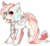 Size: 1600x1462 | Tagged: safe, artist:sevedie, oc, oc only, oc:seafoam, bat pony, pony, blushing, clothes, cute, freckles, looking at you, scarf, simple background, tongue out, transparent background