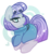 Size: 698x757 | Tagged: safe, artist:vivian reed, maud pie, earth pony, pony, g4, abstract background, beanbrows, cute, eyebrows, female, heart, heart eyes, mare, maudabetes, solo, wingding eyes