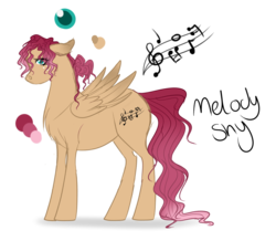 Size: 1147x1000 | Tagged: safe, artist:chakraxx, oc, oc only, oc:melody shy, pegasus, pony, female, filly, freckles, long tail, offspring, parent:big macintosh, parent:fluttershy, parents:fluttermac, reference sheet, simple background, solo, transparent background