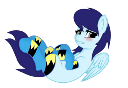 Size: 1024x708 | Tagged: safe, artist:sapphireartemis, oc, oc only, oc:sapphire skies, pegasus, pony, clothes, female, mare, simple background, socks, solo, transparent background