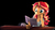 Size: 9600x5400 | Tagged: safe, artist:imafutureguitarhero, artist:tjpones, sunset shimmer, unicorn, anthro, equestria girls, g4, 2d to 3d, 3d, :i, absurd resolution, adaptation, adidas, black background, book, chair, chromatic aberration, clothes, colored eyebrows, colored eyelashes, cup, cute, dress, droste effect, female, film grain, floppy ears, food, freckles, handwriting, horn, leaning back in chair, leaning on table, long hair, long mane, mare, mug, multicolored hair, multicolored mane, nail polish, pants, peppered bacon, raised eyebrow, reading, recursion, recursive fanart, shimmerbetes, signature, simple background, sitting, solo, source filmmaker, table, teacup, wallpaper