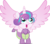 Size: 1779x1574 | Tagged: safe, artist:cyanlightning, artist:kimberlythehedgie, edit, editor:slayerbvc, vector edit, princess flurry heart, alicorn, pony, g4, animal costume, baby, baby pony, bipedal, clothes, costume, dragon costume, female, filly, footed sleeper, happy, looking up, pajamas, simple background, solo, spread wings, transparent background, vector, wings, zipper