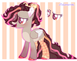 Size: 2604x2065 | Tagged: safe, artist:anisa-mlp222, oc, oc only, oc:submarine yumiko, pegasus, pony, clothes, female, high res, mare, reference sheet, socks, solo, two toned wings