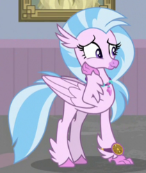 Size: 349x416 | Tagged: safe, screencap, silverstream, classical hippogriff, hippogriff, a matter of principals, g4, cropped, female, solo