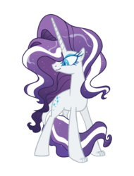 Size: 762x1002 | Tagged: safe, edit, editor:proto29, nightmare rarity, rarity, dracony, hybrid, g4, spoiler:comic, fangs, female, lightmare rarity, older, simple background, species swap, transformation, white background