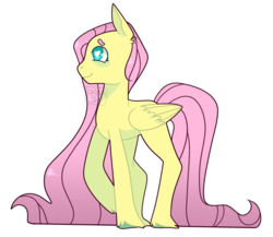 Size: 2626x2283 | Tagged: safe, artist:parashy, fluttershy, pegasus, pony, g4, female, heart eyes, high res, mare, simple background, solo, transparent background, wingding eyes
