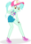 Size: 865x1250 | Tagged: safe, artist:punzil504, lyra heartstrings, equestria girls, g4, i'm on a yacht, my little pony equestria girls: better together, belly button, cap, clothes, clothes swap, female, hat, midriff, ponytail, shoes, shorts, simple background, sleeveless, smiling, solo, transparent background, vector, watch, wristwatch