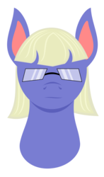 Size: 1762x3000 | Tagged: safe, artist:alltimemine, oc, oc only, pony, bust, female, glasses, lineless, looking at you, mare, portrait, simple background, smiling, solo, transparent background