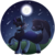 Size: 976x979 | Tagged: safe, artist:ak4neh, oc, oc only, oc:cairo, pony, unicorn, full moon, male, meteor, moon, simple background, solo, stallion, transparent background