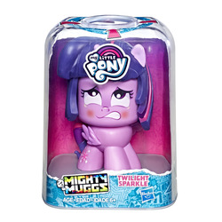 Size: 900x900 | Tagged: safe, twilight sparkle, alicorn, pony, g4, big head, female, irl, mighty muggs, photo, toy, twilight sparkle (alicorn)