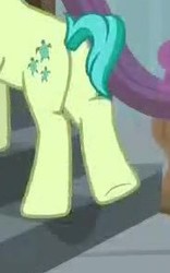 Size: 181x290 | Tagged: safe, screencap, sandbar, earth pony, pony, a matter of principals, g4, butt, cropped, hooves, legs, male, pictures of legs, plot, sandbutt