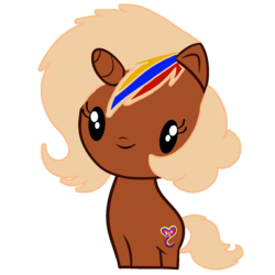 Size: 1500x1500 | Tagged: safe, artist:archooves, oc, oc only, oc:nucita, pony, cutie mark crew, nation ponies, ponified, simple background, solo, toy, transparent background
