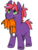 Size: 718x933 | Tagged: safe, artist:tinyclydesdale, oc, oc only, oc:liberty apple, pony, colt, freckles, male, mouth hold, offspring, parent:big macintosh, parent:twilight sparkle, parents:twimac, plushie, simple background, solo, white background
